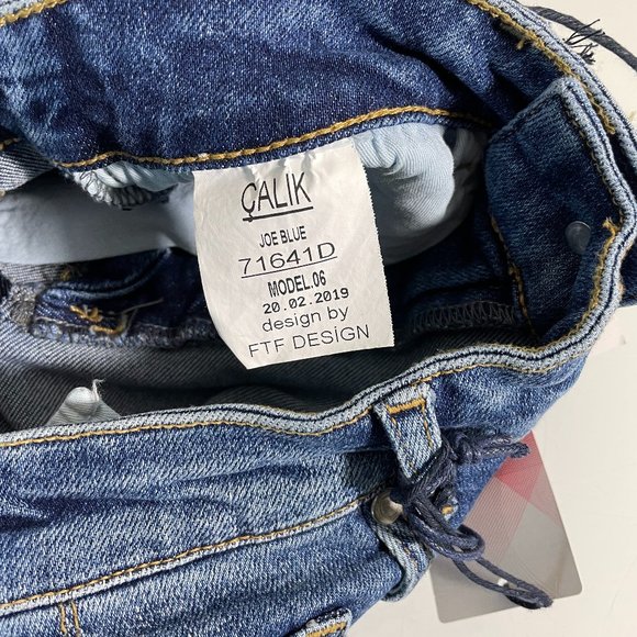 Calik Denim High Rise Crop Jean - Picture 5 of 5